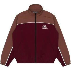 NWT Sinclair global nylon Jacket in burgundy